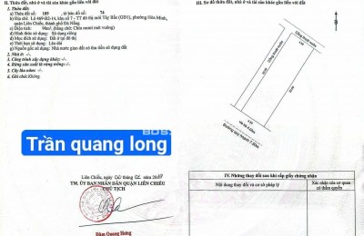 Bán đất Trần Quang long - Kẹp cống bên hông xây nhà rất thoáng